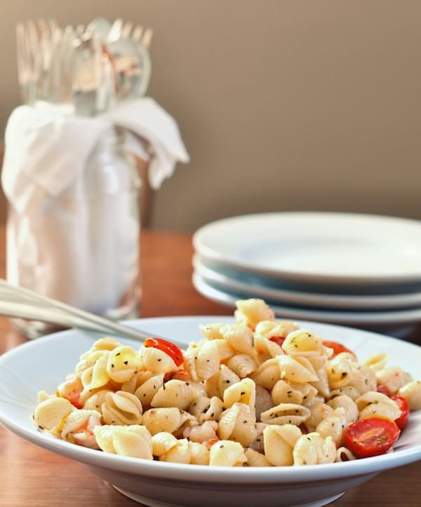 Lemony Seafood Pasta