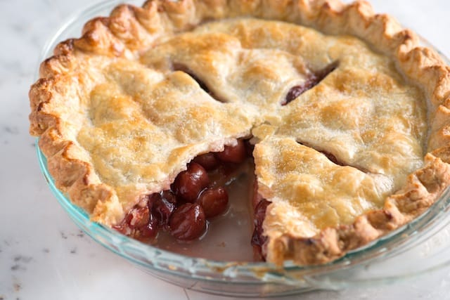 Easy, Homemade Cherry Pie Recipe