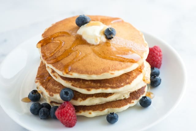 Click Here for pancake recipe