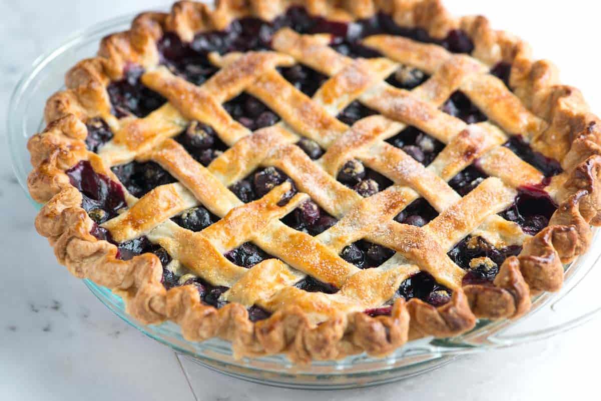 Homemade Blueberry Pie Recipe inside Amazing Old Fashioned Blueberry Pie Recipe – the top resource