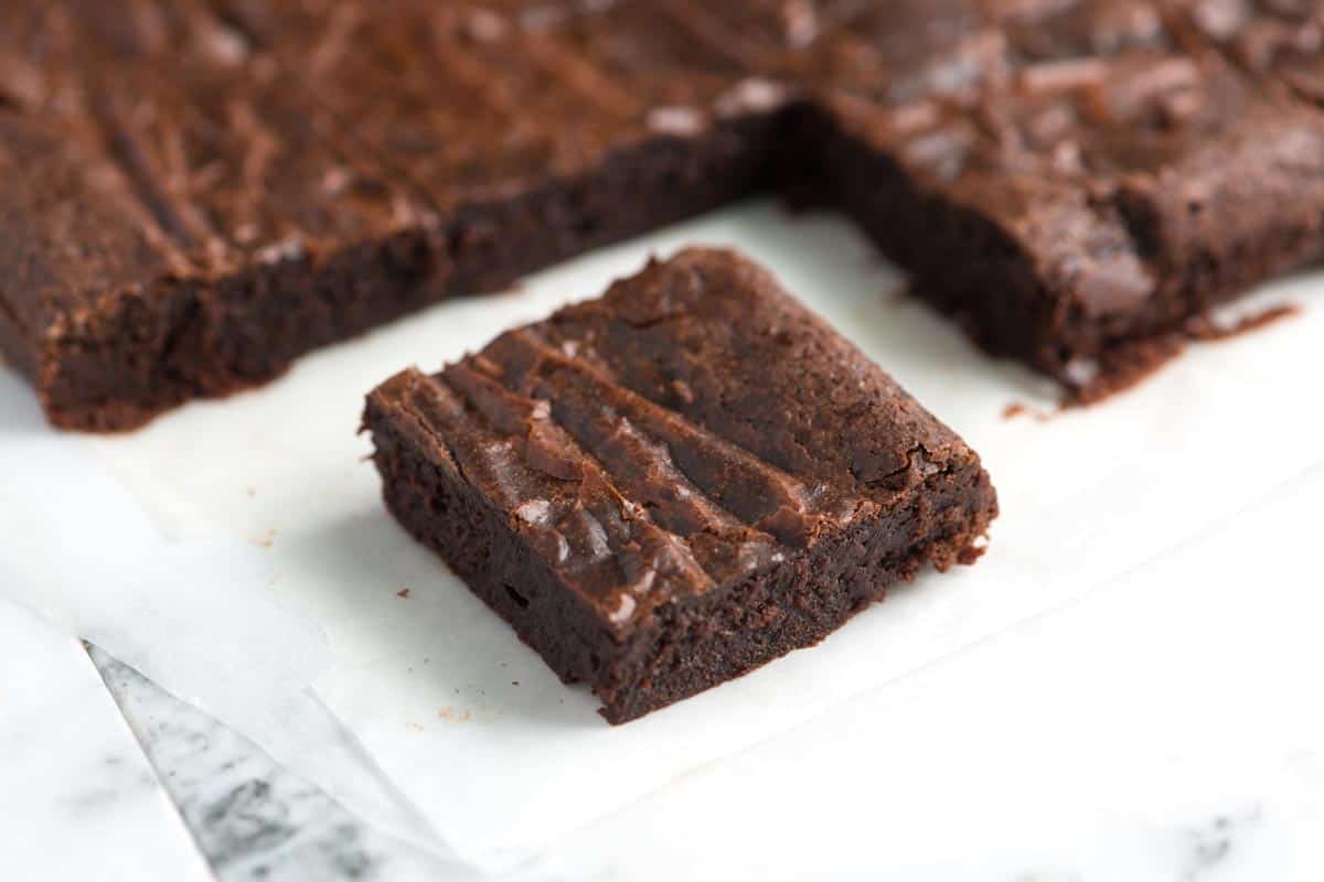Easy, Fudgy Brownies Recipe from Scratch