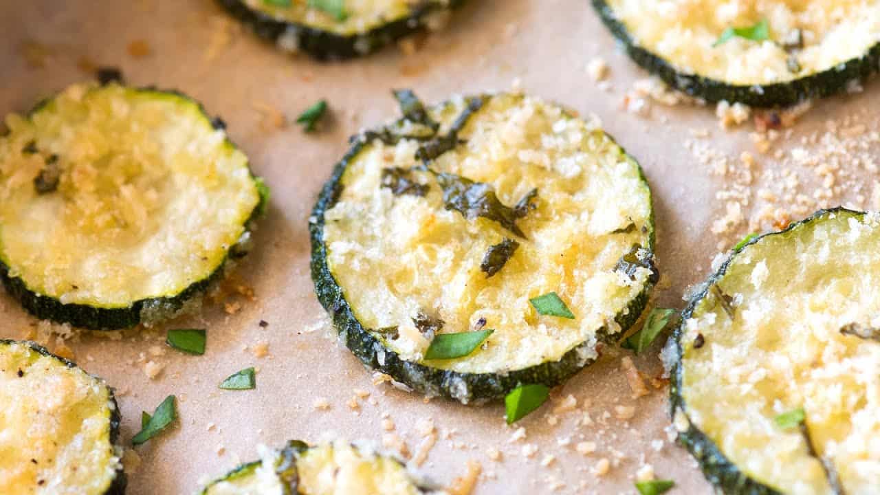 Baked Zucchini Chips Video
