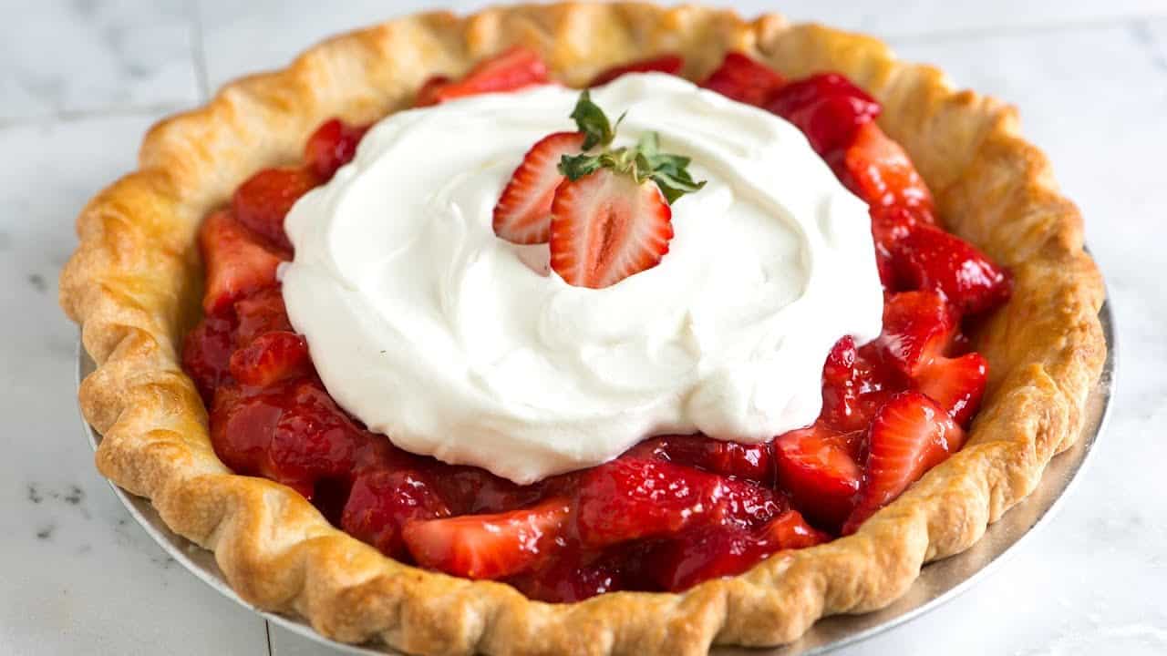 Fresh Strawberry Pies Recipe Video