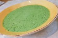 Creamy Pea Soup Recipe with Basil