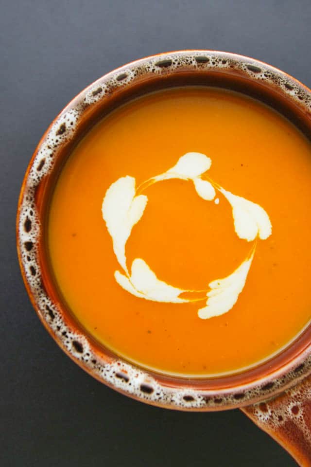 silky smooth butternut squash soup