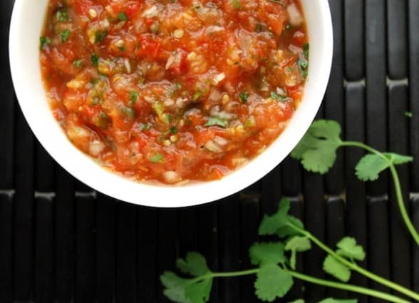 Easy Roasted Tomato Salsa