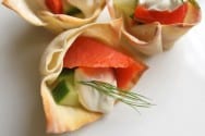 Easy Baked Wonton Cups