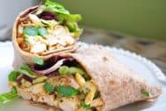 Curry Chicken Salad Wraps