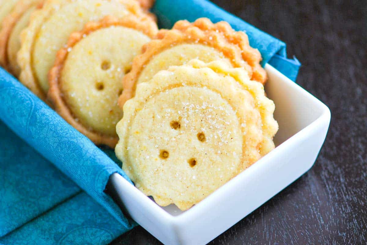 Butter roll cookie