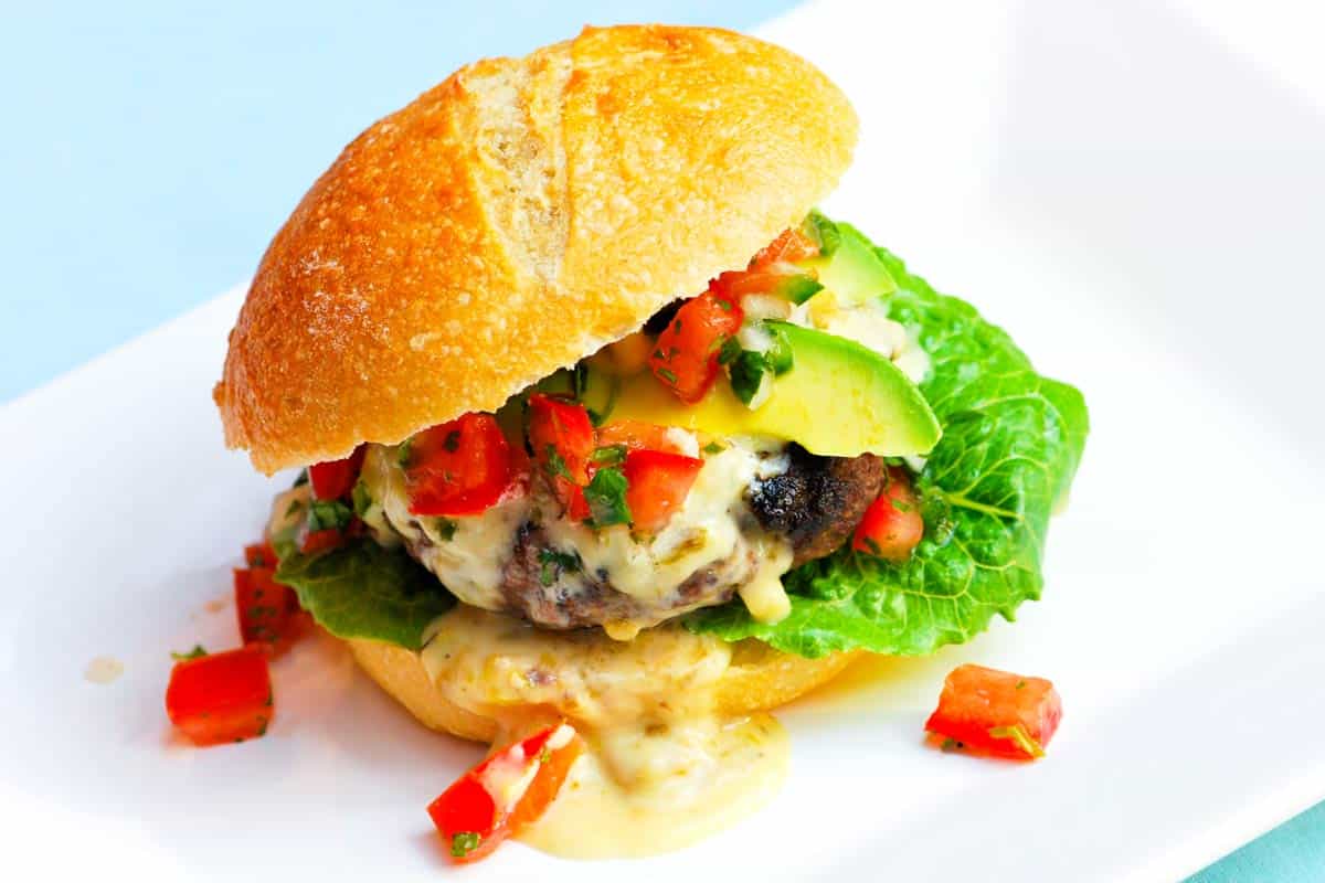 Queso Blanco Burger Recipe