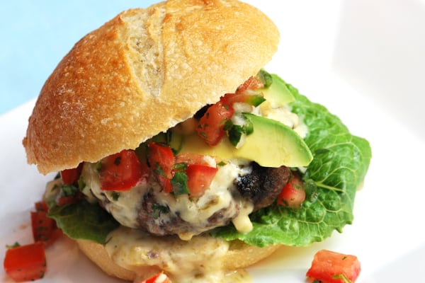 Queso Blanco Burger