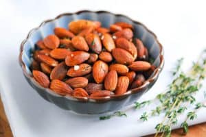 Roasted Almonds with Sea Salt and Thyme