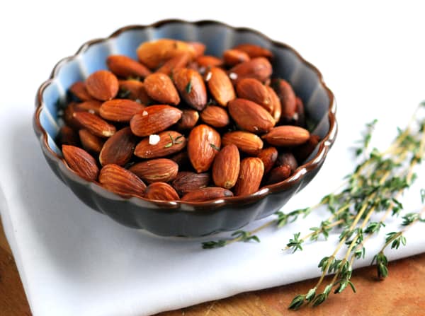 Almonds with Thyme and Sea Salt