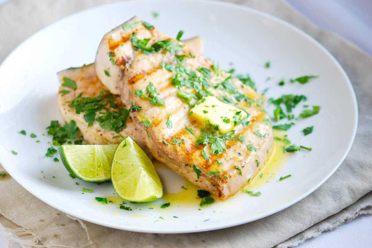 Grilled Swordfish Recipe with Coriander and Lime Grilled Swordfish Recipe with Coriander and Lime