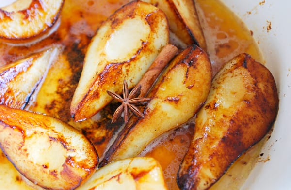 Easy Butter Roasted Pears Recipe Easy Butter Baked Pears
