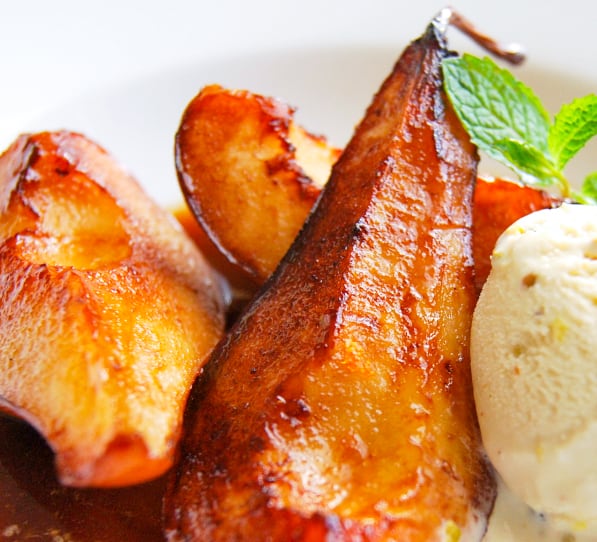 Easy Butter Roasted Pears Recipe Perfect Baked Pears