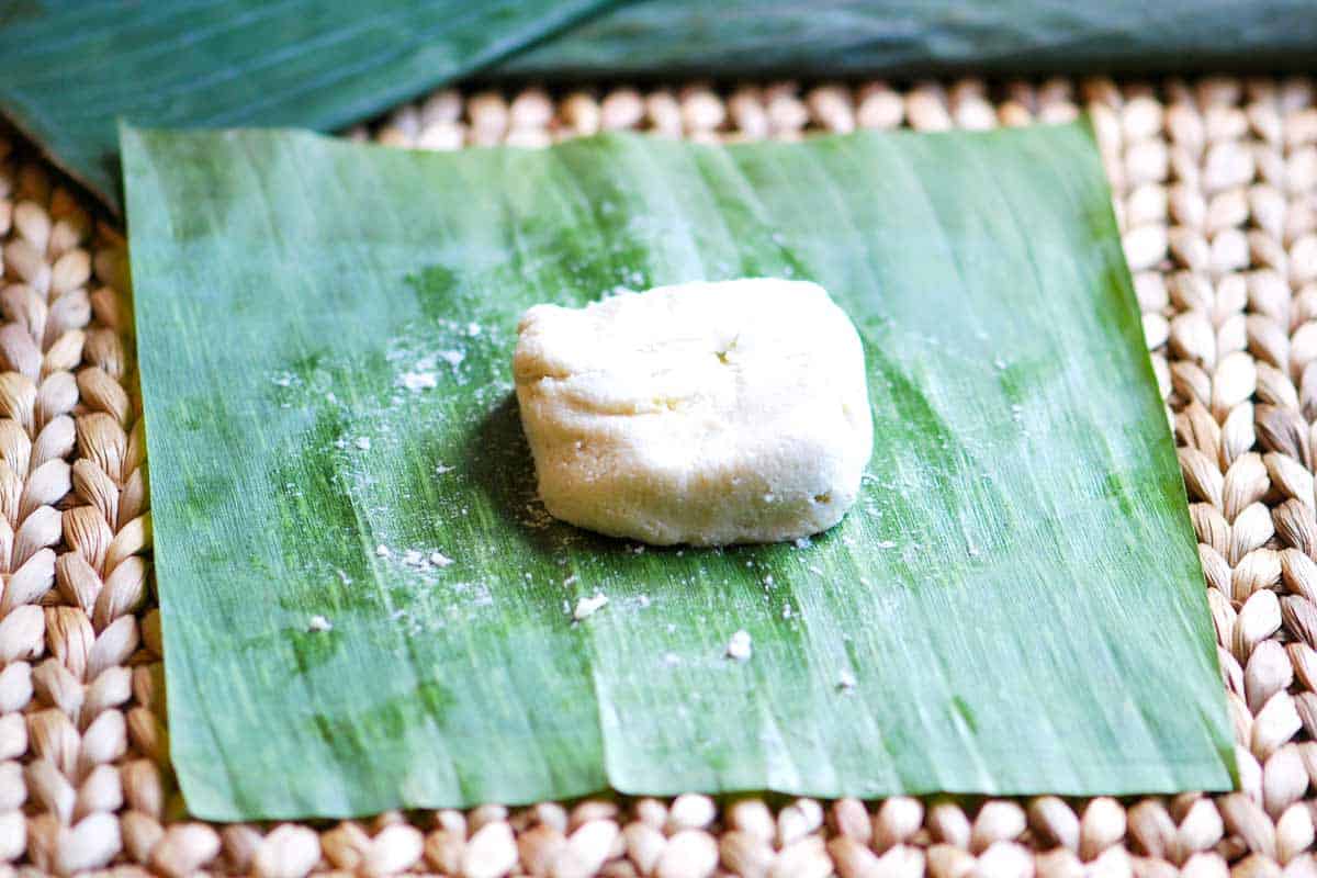 Roasted Peppers and Cheese Tamales Recipe Completely covered