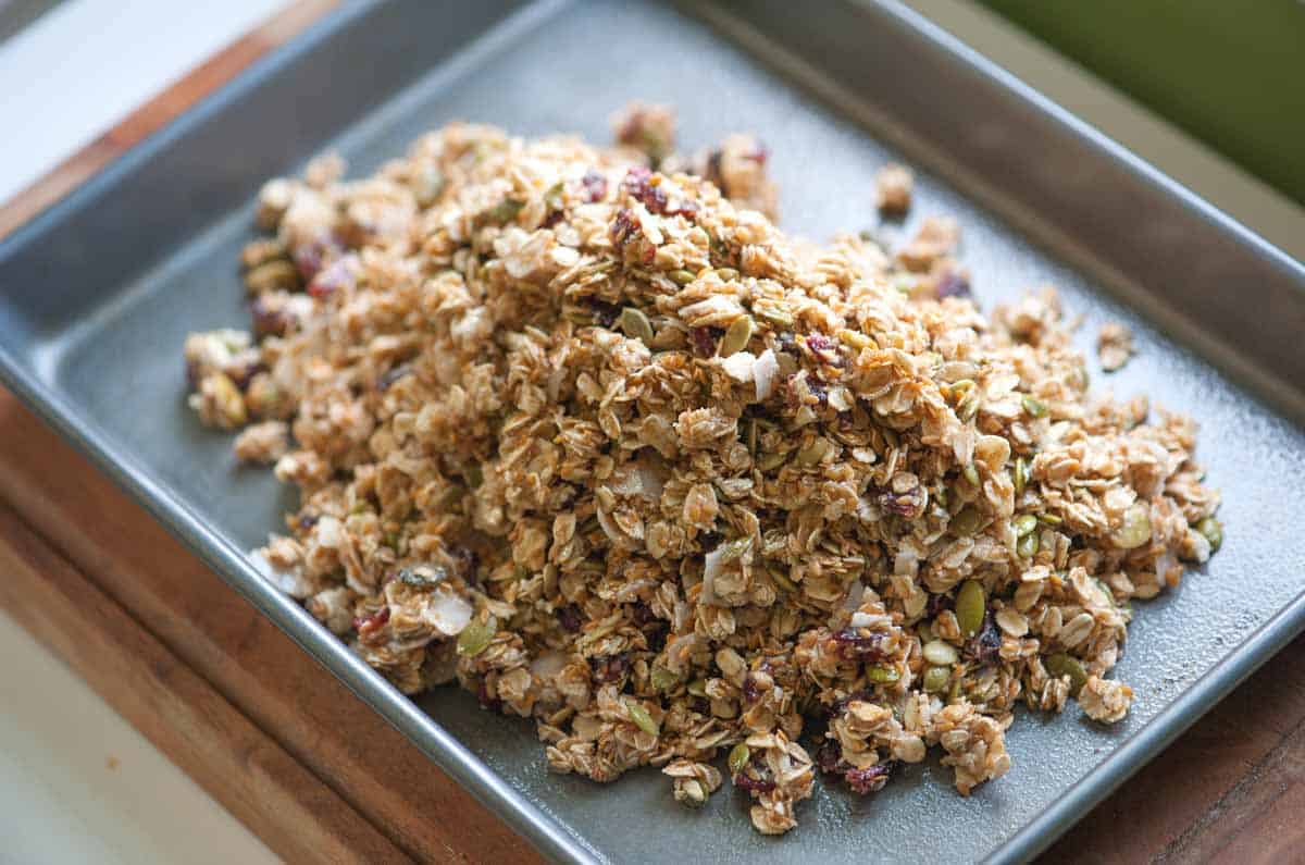 Mezcla de barra de granola