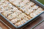 Homemade Baked Granola Bars