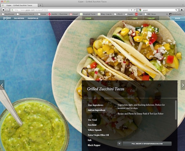 Zuchinni Tacos