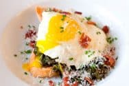 Braised Kale, Bacon and Egg on Toast Recipe