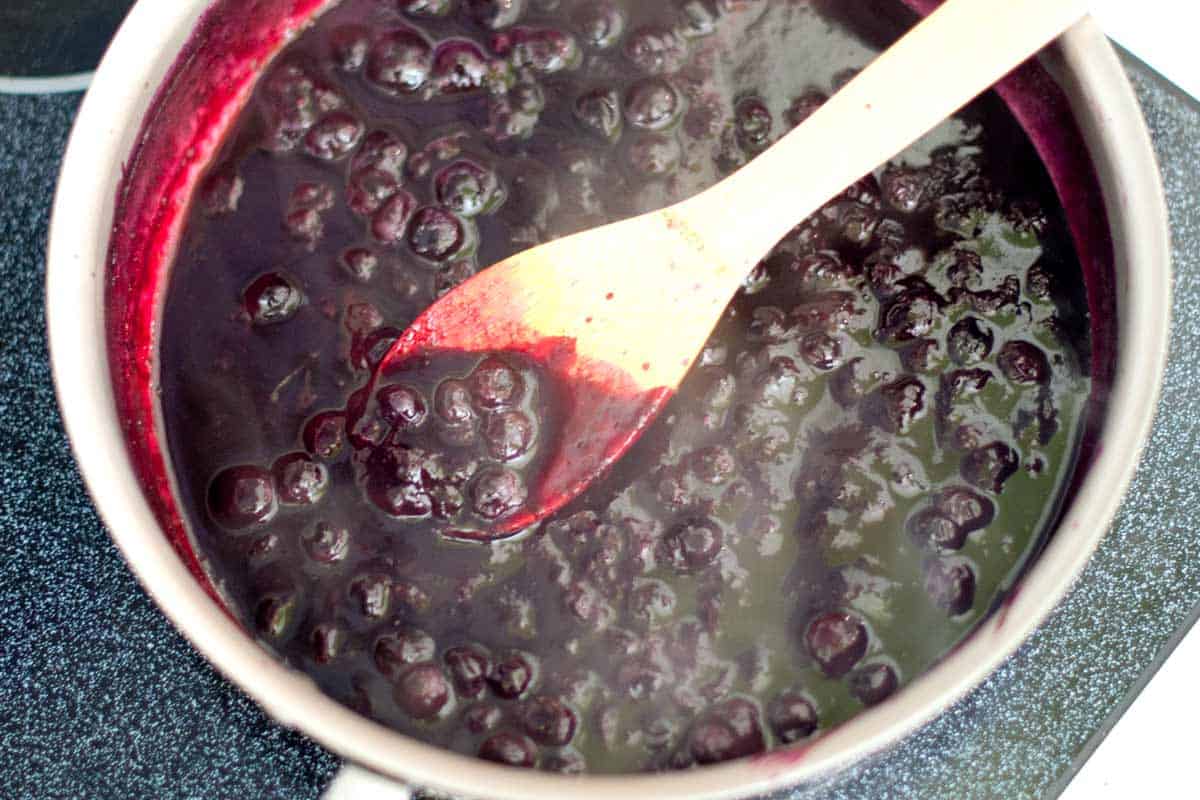 Homemade Blueberry Sauce