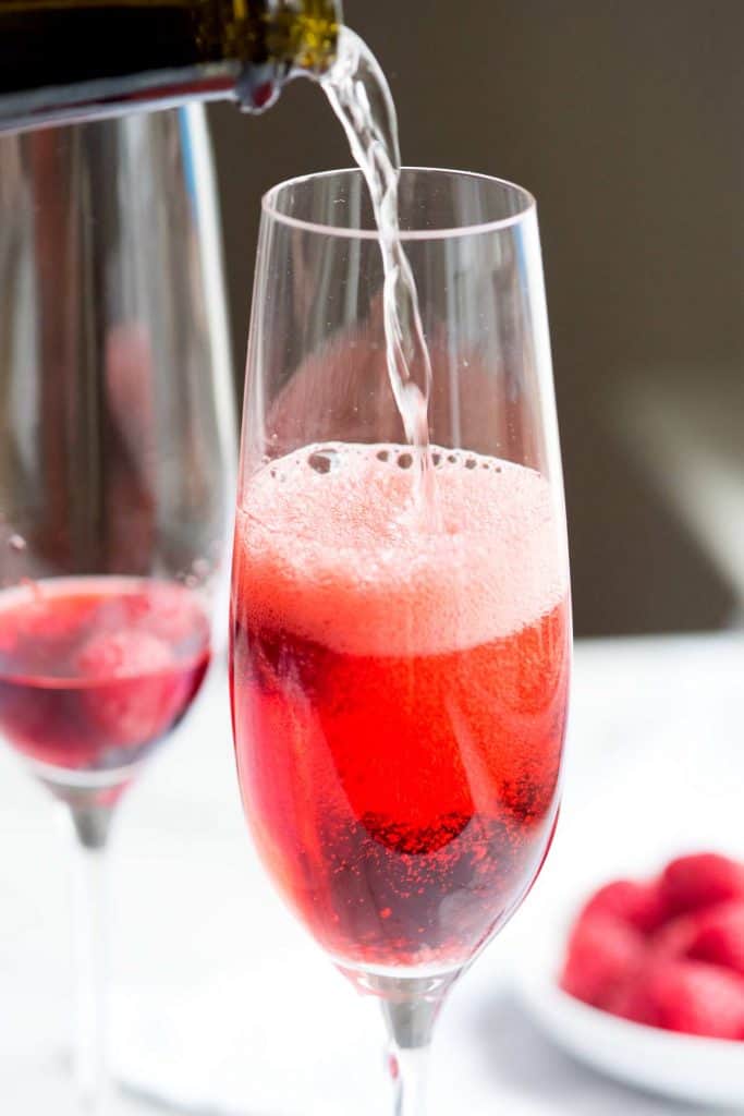 Receta perfecta de Kir Royale