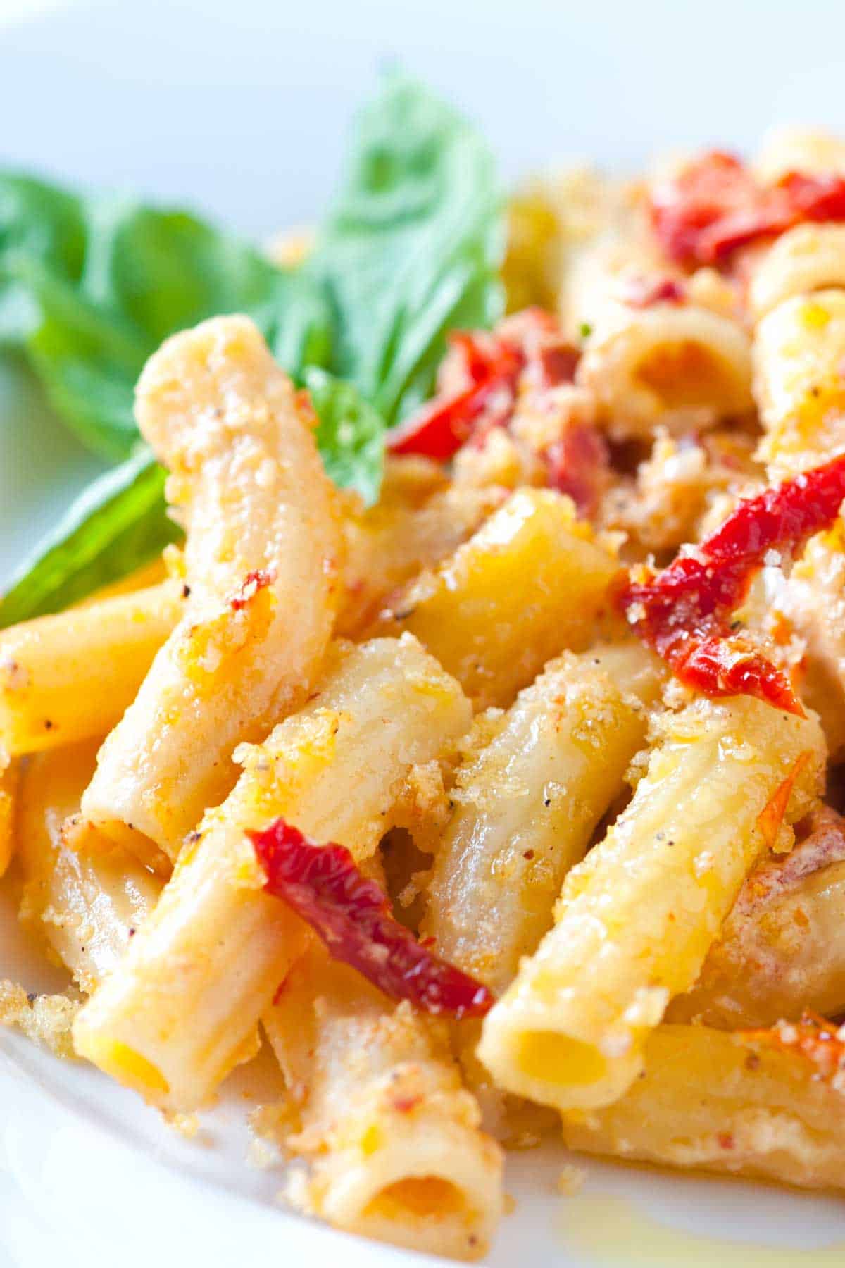 How to Make Creamy Rigatoni with Sun-Dried Tomatoes and Goat Cheese