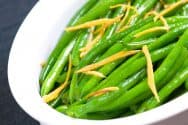 Ginger Butter Sauteed Green Beans Recipe