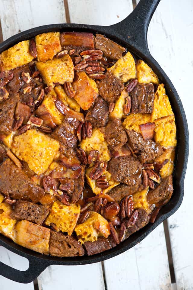 Baked Pumpkin French Toast Breakfast Casserole Recipe