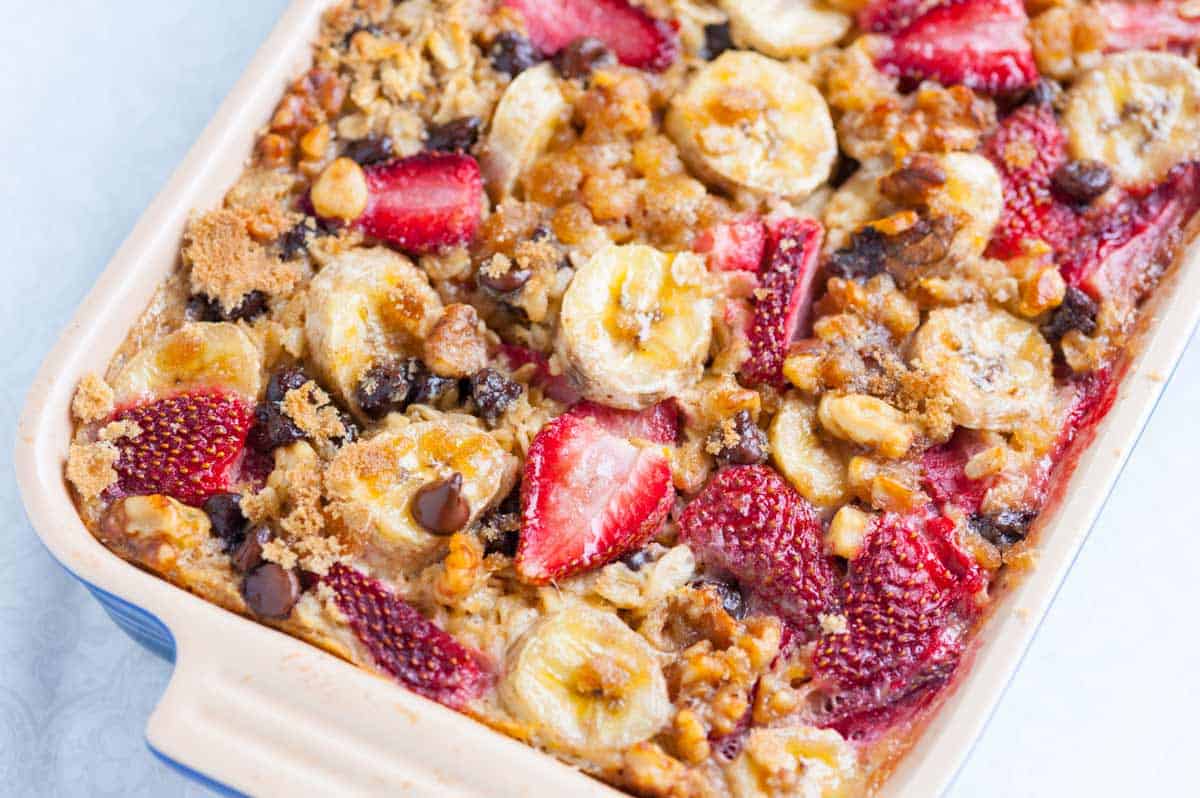 Strawberry Baked Oatmeal