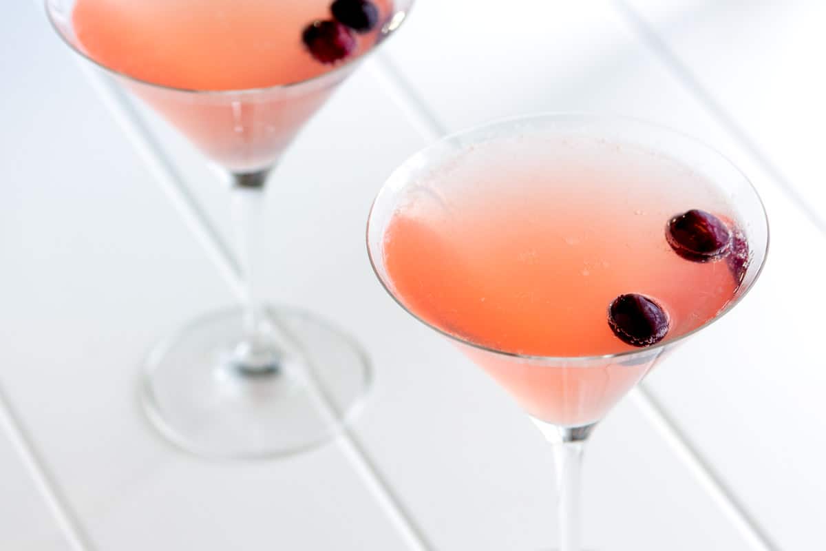 Cranberry Champagne Cocktail