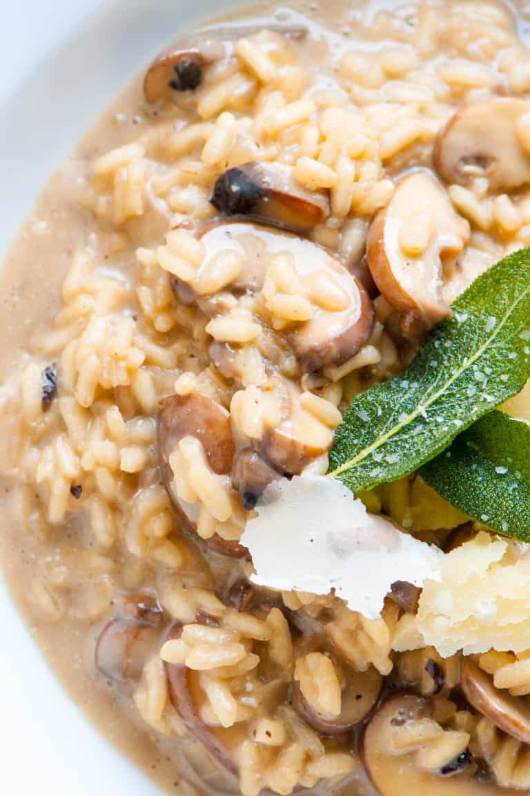 Creamy Mushroom Risotto