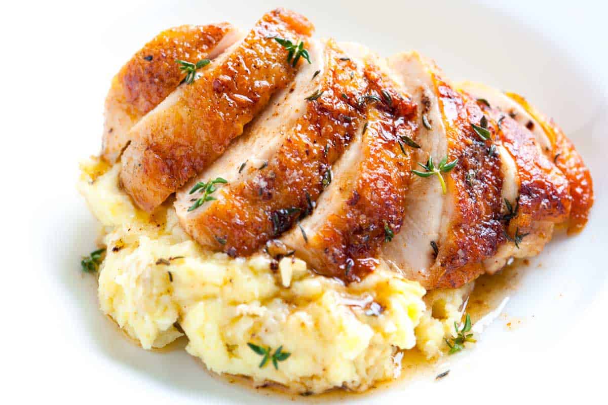 Easy Pan Roasted Chicken Breasts