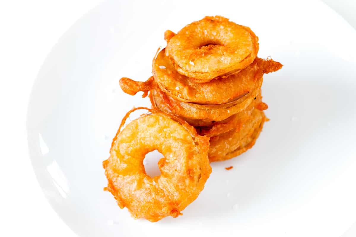 Crispy Beer Battered Fried Apples Crispy Beer Battered Fried Apples