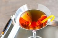 Bourbon Manhattan Cocktail Recipe