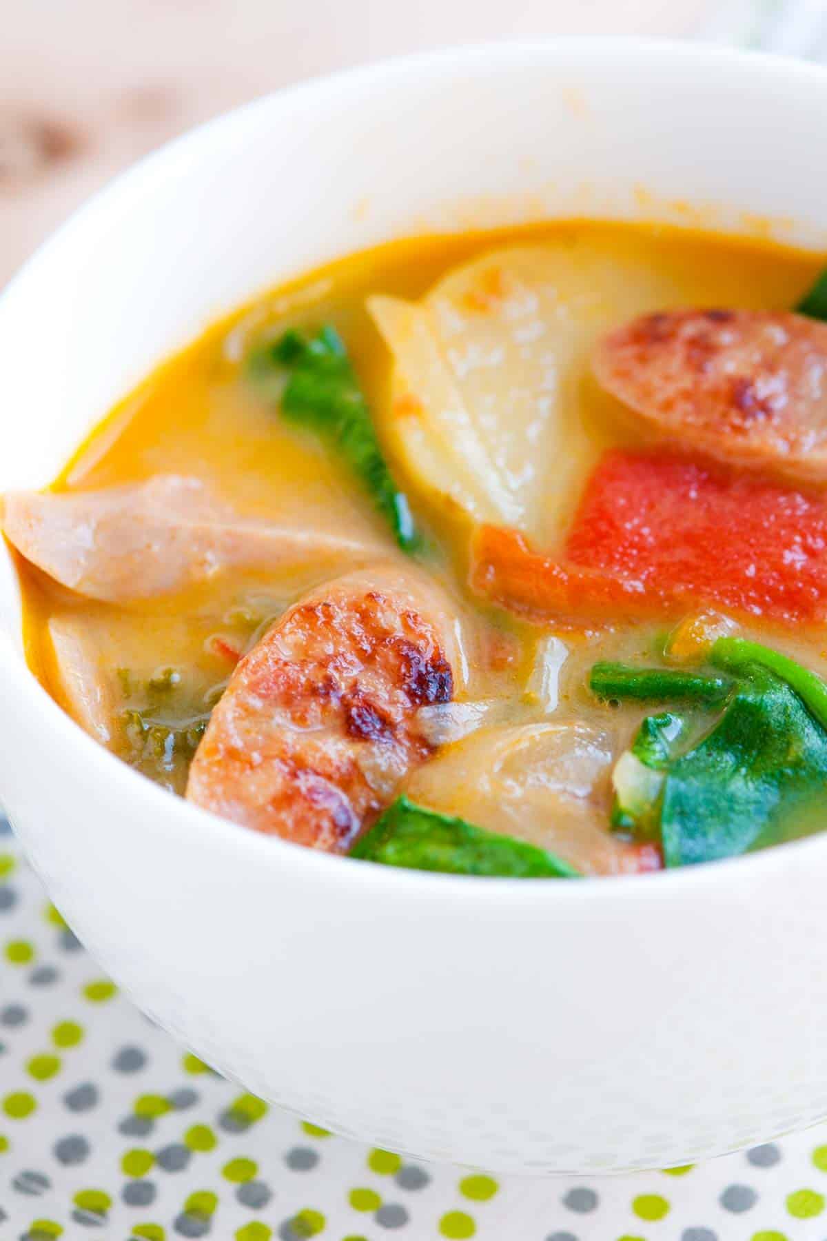 Sausage and Kale Soup