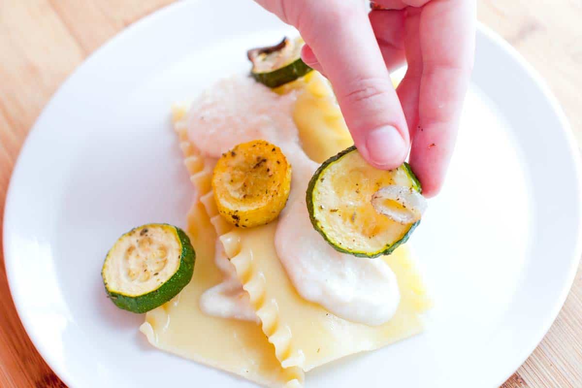 20 Minute Zucchini Lasagna Recipe with Lemon Ricotta Layering