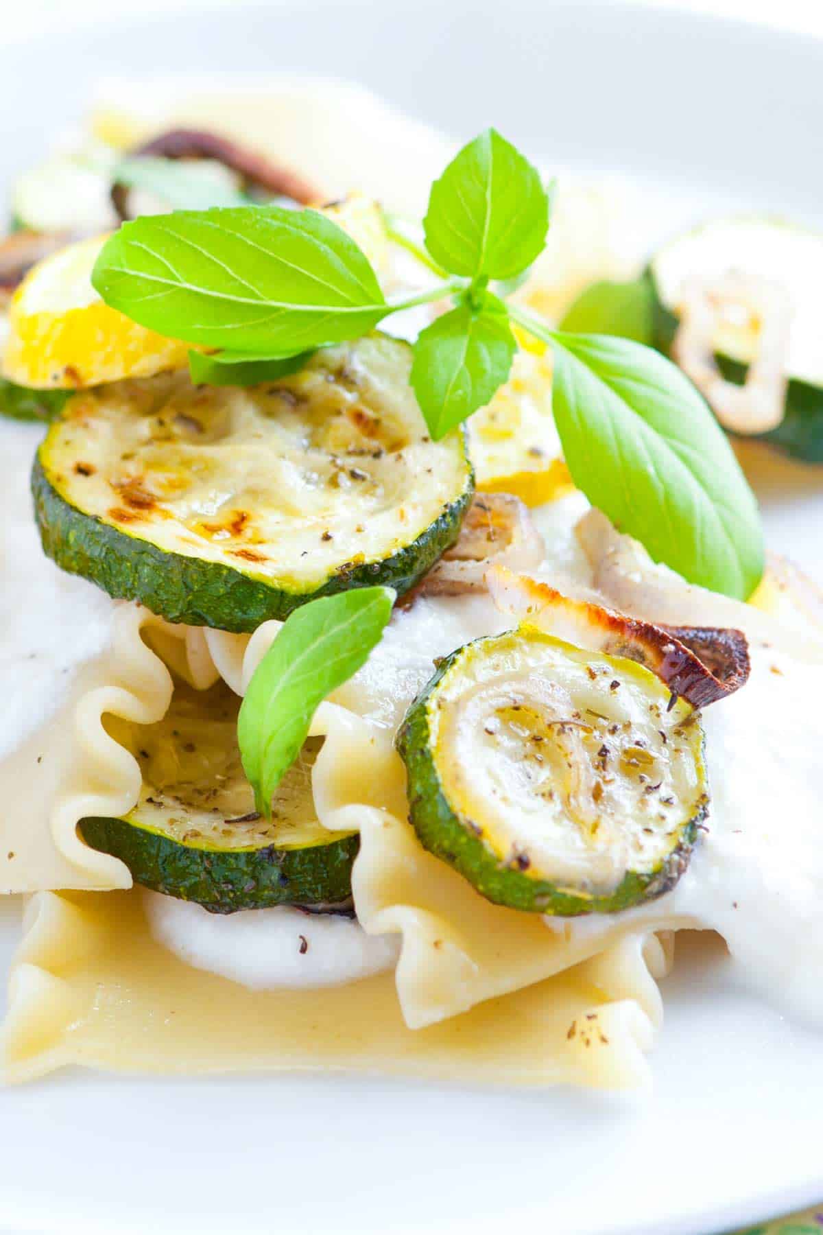 20 Minute Zucchini Lasagna Recipe with Lemon Ricotta How to Quickly Make Free-Form Zucchini Lasagna