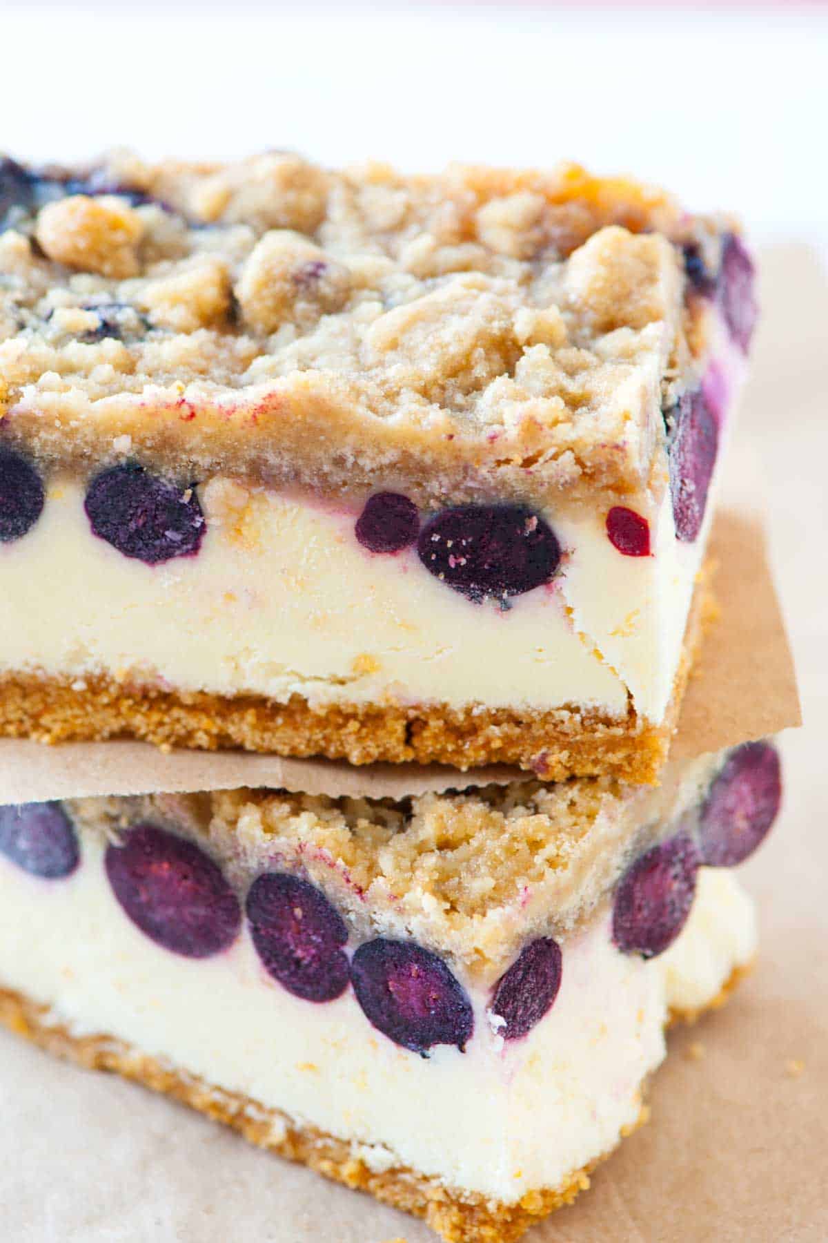 Blueberry Lemon Cheesecake Bars