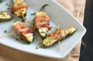 Easy Bacon Wrapped Jalapeno Poppers Recipe