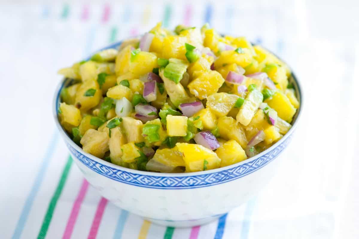 Spicy Pineapple Avocado Salsa