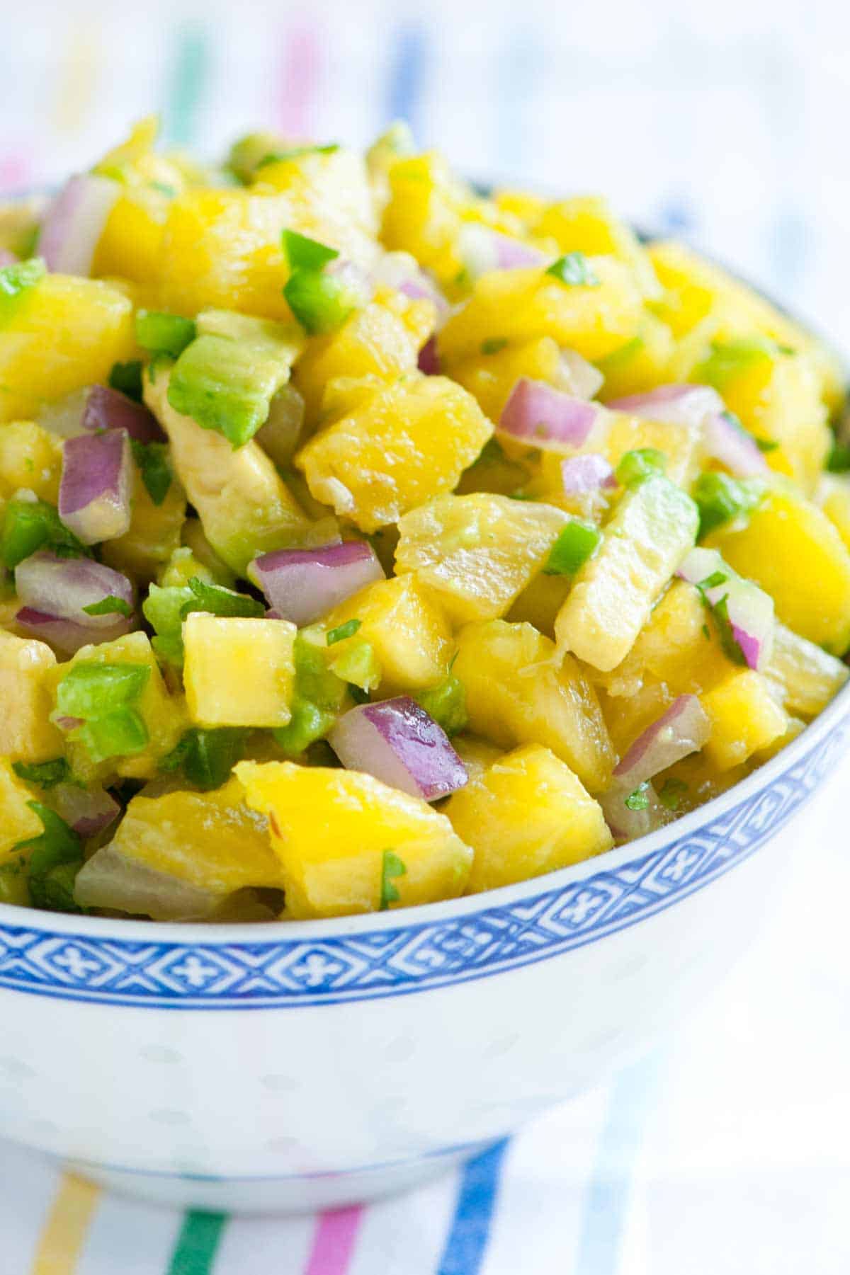 How to Make Spicy Pineapple Salsa