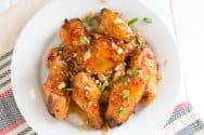 Sweet Chili Baked Chicken Wings Recipe