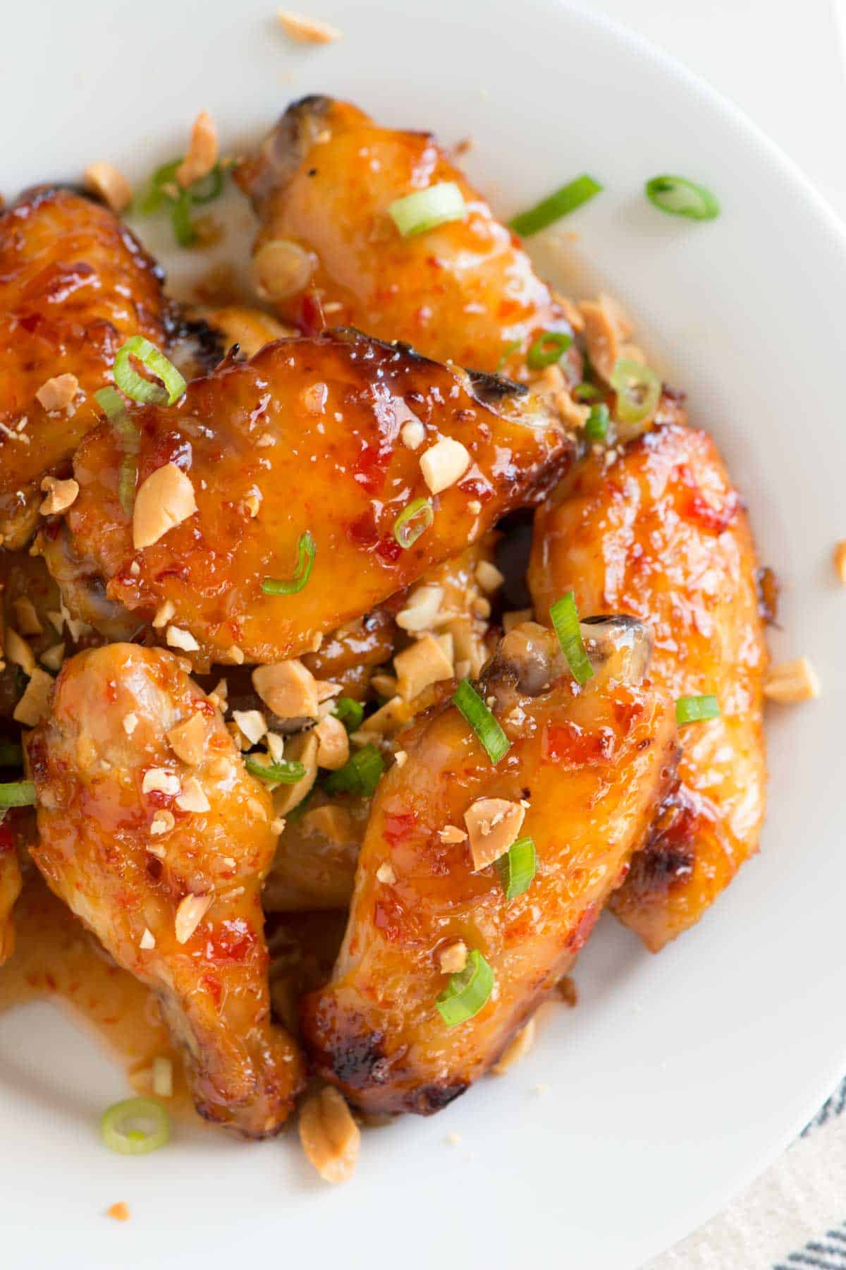 Sweet Chili Baked Chicken Wings Recipe