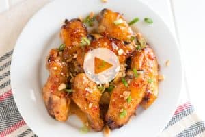 Sweet Chili Baked Chicken Wings Recipe