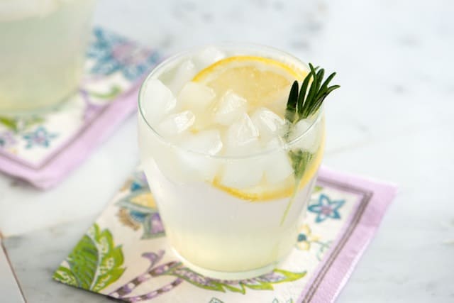 Rosemary Gin Fizz Cocktail Recipe