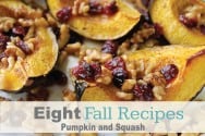 Eight Fall Recipes Pumpkin and Squash Recipes