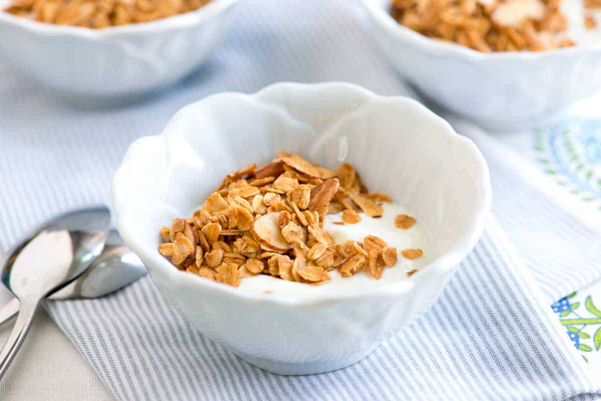 Homemade Honey Almond Granola