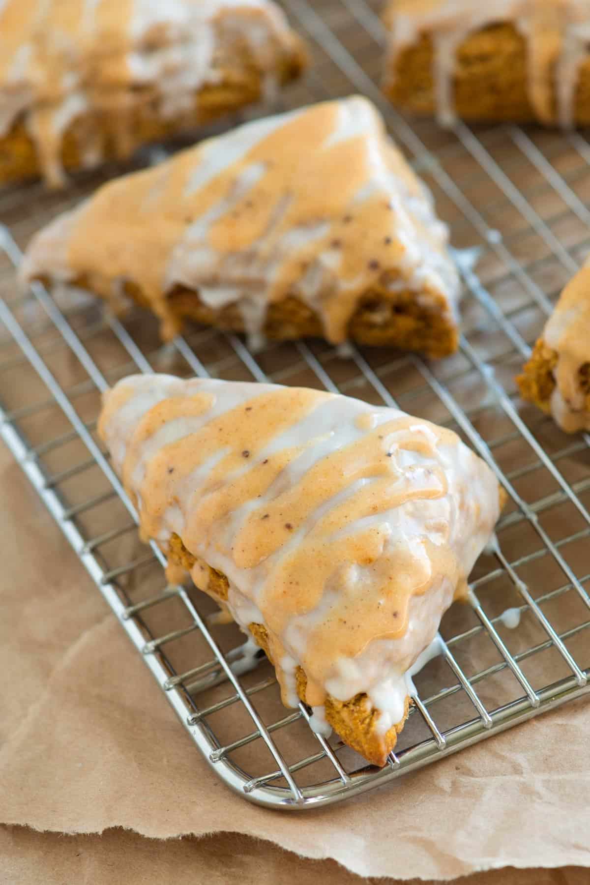 How to make our spiced pumpkin scones recipe inspired by Starbucks.